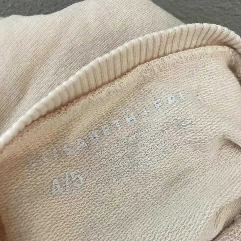 Elisabeth + Faith Girl Pack Pullover Sweatshirt - Pale Peach Pink - 4/5